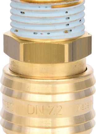 KS TOOLS Messing-Kupplung mit Außengewinde, G1/2"AG ( 515.3482 ) - Toolbrothers
