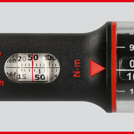 KS TOOLS 9x12mm Chiave dinamometrica ERGOprec c.attacco utensili ad innesto,20-100Nm ( 516.1632 )