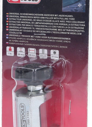 KS TOOLS Universal-Wischarm-Abzieher Typ 1, 11mm ( 700.1193 ) - Toolbrothers