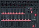 KS TOOLS 3/8'+1/2' Serie SCS di chiavi a bussola, 73 pz, modulo 1/1 ( 711.0073 )