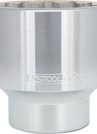 KS TOOLS 1" 12-kant-Stecknuss, kurz, 60 mm ( 911.1057 ) - Toolbrothers