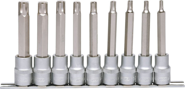 KS TOOLS Bussola 1/2', serie RIBE, 9 pz, M5-M14 ( 911.1335 )