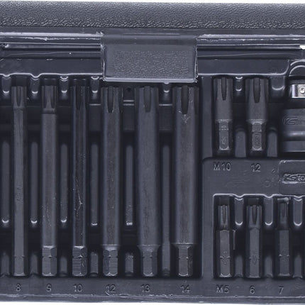 KS TOOLS 5/16" RIBE® Bit-Satz, 14-tlg ( 911.4306 ) - Toolbrothers