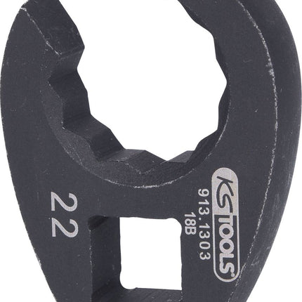 KS TOOLS 1/2" 12-kant-Einsteck-Maulschlüssel, 22mm ( 913.1303 )