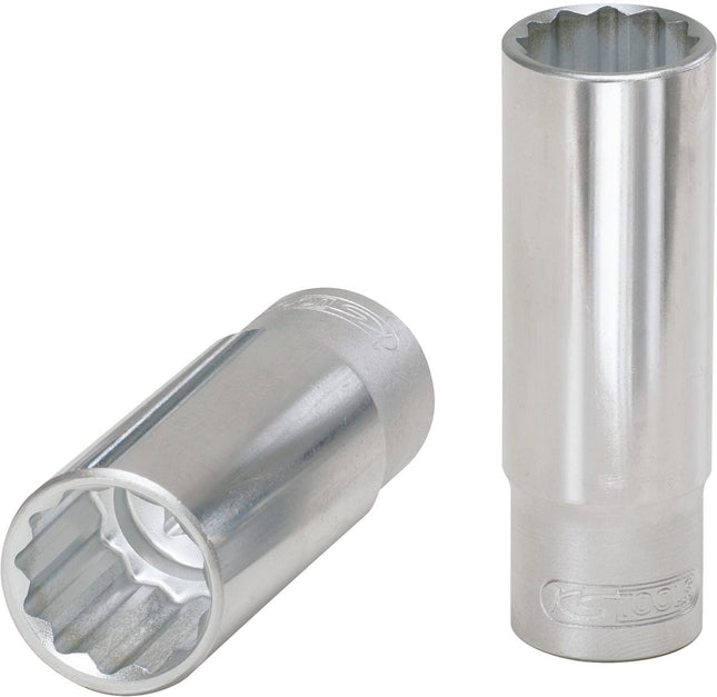 KS TOOLS 1/2 Bussole 12 quadrate, lunghe, 21 mm ( 917.1270 )