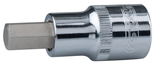 KS TOOLS 1/2 Cacciavite a bussola esagonale interno CHROMEplus, corto, 7mm ( 918.1607 )
