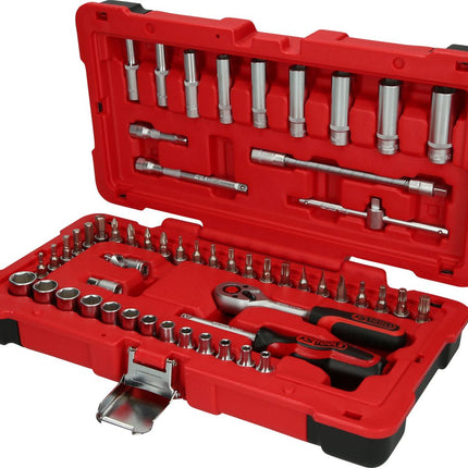 KS TOOLS 1/4" Steckschlüssel-Satz, 54-tlg ( 951.0654 ) - Toolbrothers
