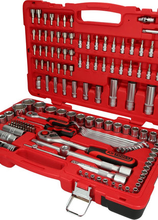 KS TOOLS 1/4"+1/2" Steckschlüssel-Satz, 151-tlg ( 951.0751 ) - Toolbrothers
