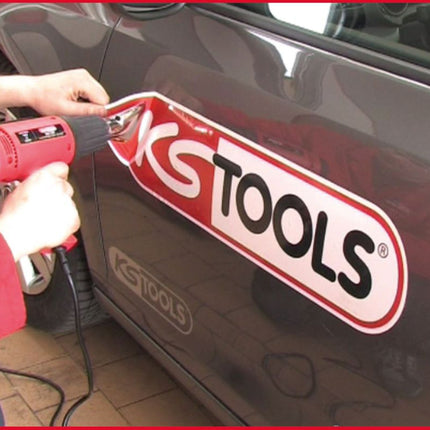 KS TOOLS Heißluft-Gerät Satz inkl. 4 Aufsätze ( 960.1190 )