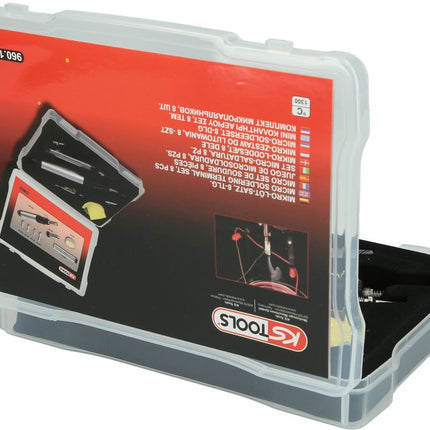 KS TOOLS Mikro-Löt-Satz, 8-tlg ( 960.1265 ) - Toolbrothers
