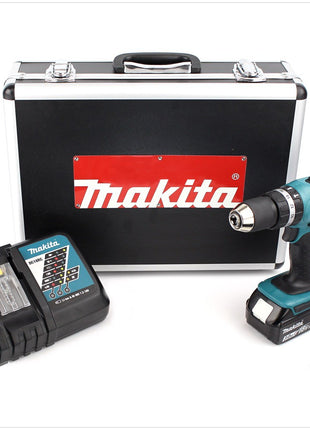 Makita DHP 453 Akku Schlagbohrschrauber 18 V 42Nm im Alu Koffer + 1x 3 Ah Akku + Ladegerät - Toolbrothers