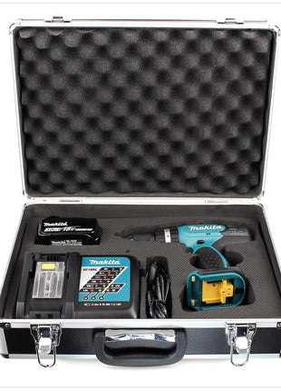 Makita DHP 453 Akku Schlagbohrschrauber 18 V 42Nm im Alu Koffer + 1x 3 Ah Akku + Ladegerät - Toolbrothers