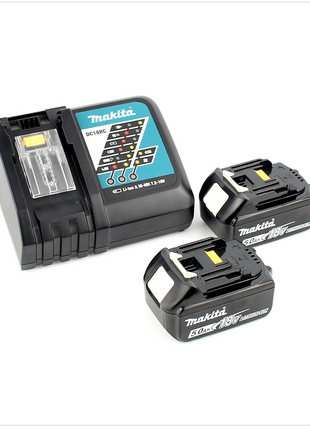 Makita DTD 129 RTJ 18 V Li-ion Akku Schlagschrauber mit 2x 5 Ah Akkus und Lader im Makpac 2 - Toolbrothers