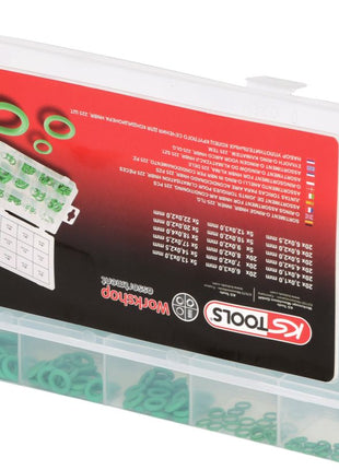 KS TOOLS Sortiment O-Ringe, HNBR, Innen Ø 3-22mm, 225-tlg ( 970.0260 ) - Toolbrothers