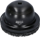 KS TOOLS Jeu de disques à poncer en aluminium pour moyeux Ø 150 mm, Ø intérieur 90 mm, 2 pcs ( 100.5080 )