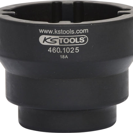 KS TOOLS 3/4“ Nutmuttern-Schlüssel mit 4 Zapfen für DAF, Innenzapfen Ø 50mm ( 460.1025 ) - Toolbrothers