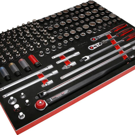 KS TOOLS Jeu de clés à douille 1/2' dans insert en mousse, 149 pcs ( 821.0149 )