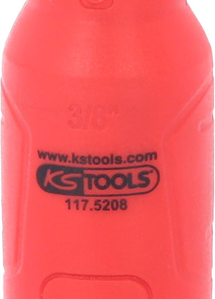 KS TOOLS 3/8" Isolierte Stecknuss, 8mm ( 117.5208 ) - Toolbrothers