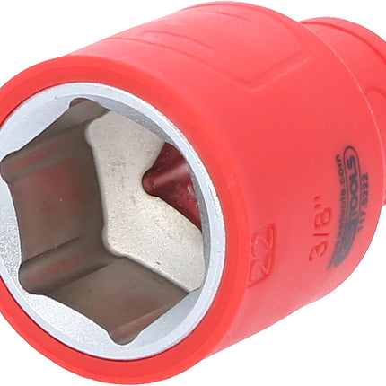 KS TOOLS 3/8' Bussola isolata, 22mm ( 117.5222 )