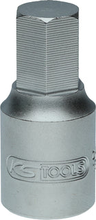 KS TOOLS Bussola 3/8' per cambio olio, per viti a esagono incassato, 12 mm ( 150.9126 )