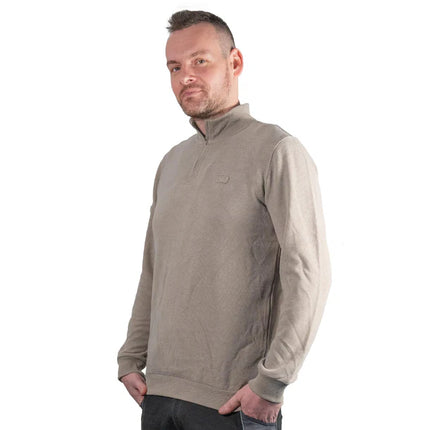 Toolbrothers Quarter-Zip Sweatshirt Casual Fit - AUTUMN COLLECTION Farbe Saffron Orange Größe M