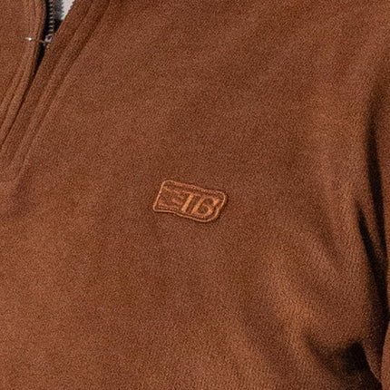 Toolbrothers Quarter-Zip Sweatshirt Casual Fit - AUTUMN COLLECTION Farbe Saffron Orange Größe M