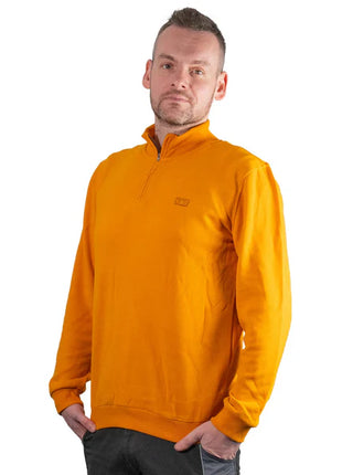 Toolbrothers Quart de pull-over zippé Casual Fit - AUTUMN COLLECTION Farbe Concrete Grey Gre S