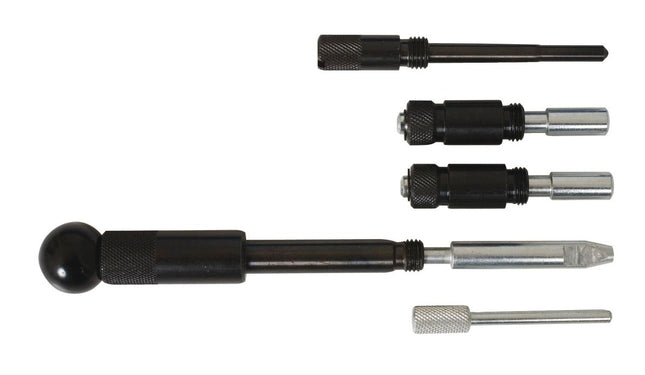 KS TOOLS Serie di utensili per messa in fase motore per Fiat / Iveco, 5 pz ( 400.0400 )