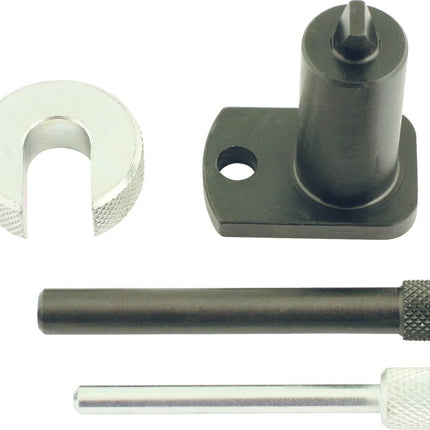 KS TOOLS Motoreinstell-Werkzeug-Satz für Fiat / Iveco / PSA, 5-tlg ( 400.3000 )