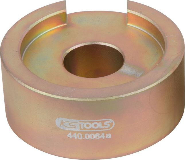 KS TOOLS Contropiastra di montaggio VW / Audi / Seat / Skoda, Ø 64 mm ( 440.0064A )