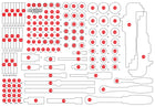 KS TOOLS Inserto in schiuma vuoto per 811.0159 ( 811.0159-97 )