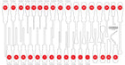 KS TOOLS Inserto di materiale espanso di 813.0033 ( 813.0033-97 )