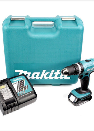 Makita DHP 453 RA1TK Akku Schlagbohrschrauber 18 V 42 Nm + 1x Akku 2,0 Ah + Ladegerät + 101 tlg. Werkzeugset + Koffer - Toolbrothers