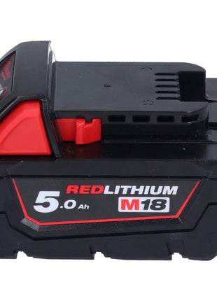 Milwaukee M18 BQSS-501 Akku Schwingschleifer 18 V 113 x 104 mm Brushless + 1x Akku 5,0 Ah - ohne Ladegerät - Toolbrothers