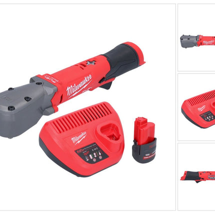 Milwaukee M12 FRAIWF38-251 Visseuse d'angle sans fil 12 V 3/4" 270 Nm Brushless + 1x batterie 2,5 Ah + chargeur