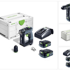 Collection image for: Taladro atornillador sin cable Festool CXS 12
