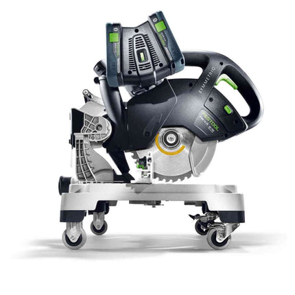 Festool SYMC 70 EB-Basic SYMMETRIC Scie à plinthes sans fil 36 V ( 2 x 18 V ) 216 mm ( 577424 ) Solo - sans batterie, sans chargeur