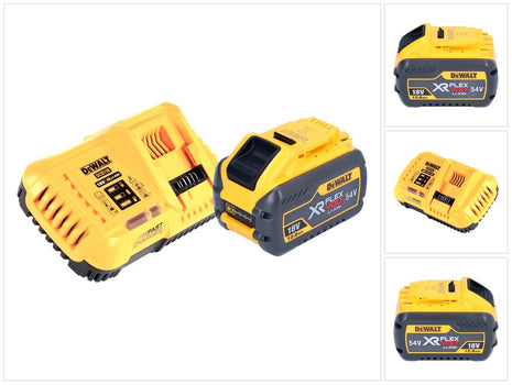 DeWalt DCB 118 Y1 Battery Starter Set 18 V / 54 V 1x XR FLEXVOLT battery 12 Ah + charger