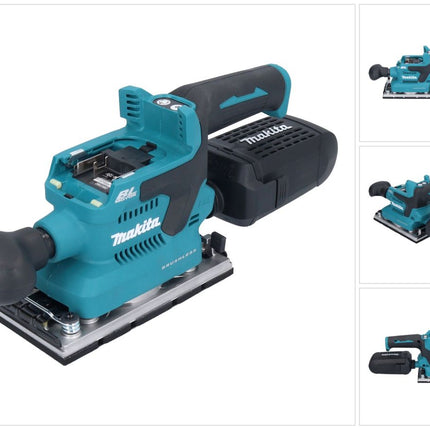 Makita DBO 382 Z Levigatrice orbitale a batteria 18 V 93 x 185 mm Brushless Solo - senza batteria, senza caricabatterie