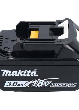 Set di batterie Makita 10x BL 1830 B 18 V 3,0 Ah / 3000 mAh Li-Ion ( 10x 197599-5 ) con display LED - originale, non copiato