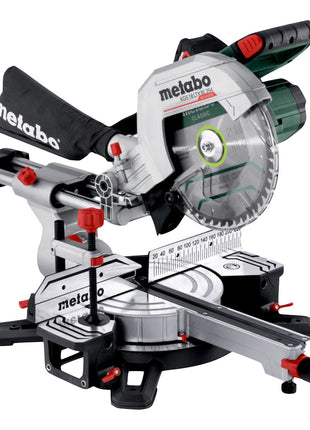 Metabo KGS 18 LTX BL 254 Troncatrice radiale a batteria 18 V 254 mm Brushless ( 614254920 ) + 1x batteria 4,0 Ah + kit di ricarica