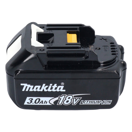 Makita DBO 484 F1J Akku Schwingschleifer 18 V 112 x 102 mm + 1x Akku 3,0 Ah + Makpac - ohne Ladegerät