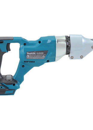 Makita DJS 200 RF cisaille à batterie 18 V 2.0 mm sans balais + 2x batterie 3.0 Ah + chargeur