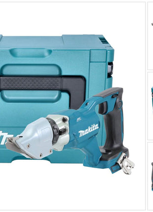 Makita DJS 200 ZJ 18 V 2,0 mm Brushless cordless + Makpac - senza batteria, senza caricabatterie