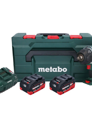 Metabo SSW 18 LTX 1450 BL cordless impact wrench 18 V 1450 Nm ( 602401660 ) brushless + 2x rechargeable battery 5.5 Ah + charger + metaBOX