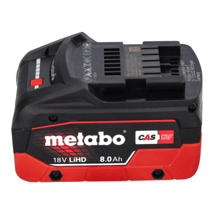Metabo SSW 18 LTX 1450 BL 18 V 1450 Nm Avvitatore a impulsi senza spazzole + 1x batteria 8,0 Ah + metaBOX - senza caricatore