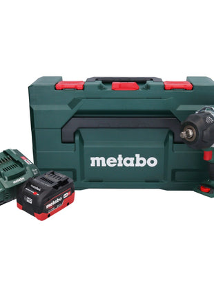 Metabo SSW 18 LTX 1450 BL cordless impact wrench 18 V 1450 Nm brushless + 1x rechargeable battery 8.0 Ah + charger + metaBOX