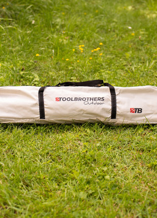 Toolbrothers Tenda da campeggio all'aperto per 2-4 persone Tenda a cupola Tenda idraulica Tenda pop-up Impermeabile, colonna d'acqua 2000-3000 mm