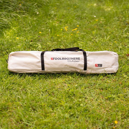 Toolbrothers Tenda da campeggio all'aperto per 2-4 persone Tenda a cupola Tenda idraulica Tenda pop-up Impermeabile, colonna d'acqua 2000-3000 mm