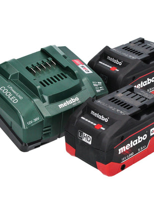 Akumulatorowa pilarka do gałęzi Metabo MS 18 LTX 15 18 V 15 cm 5 m/s + 2x akumulator 5,5 Ah + ładowarka
